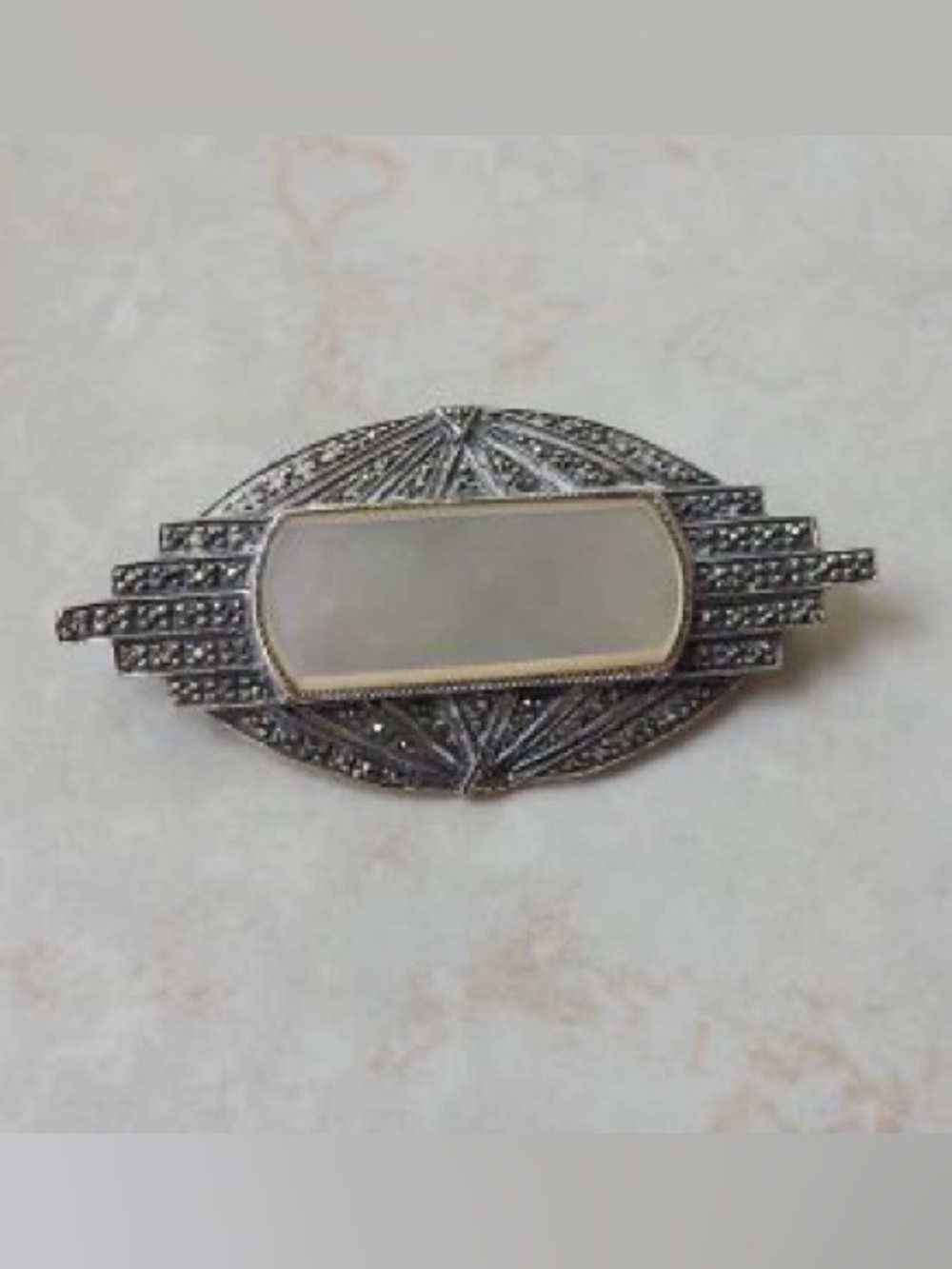 MSR Sterling Silver Brooch